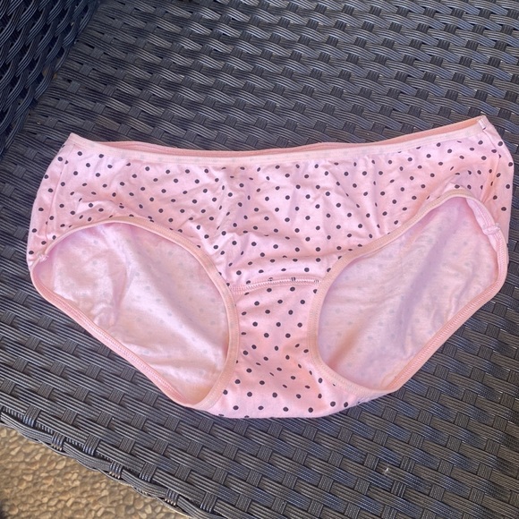 3 pairs brand new underwear. Black and pink polka dot size small - Picture 6 of 6